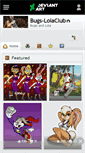 Mobile Screenshot of bugs-lolaclub.deviantart.com