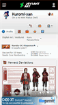 Mobile Screenshot of kuromi-xan.deviantart.com
