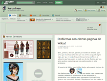Tablet Screenshot of kuromi-xan.deviantart.com