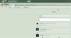 Desktop Screenshot of diddygal.deviantart.com