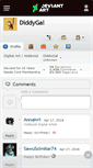 Mobile Screenshot of diddygal.deviantart.com