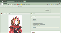 Desktop Screenshot of nakiliel.deviantart.com