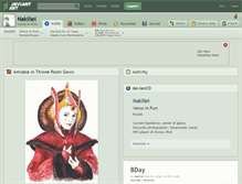Tablet Screenshot of nakiliel.deviantart.com