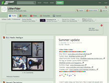 Tablet Screenshot of lithe-fider.deviantart.com