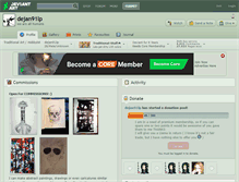 Tablet Screenshot of dejan91lp.deviantart.com
