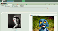 Desktop Screenshot of macomix.deviantart.com