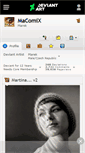 Mobile Screenshot of macomix.deviantart.com