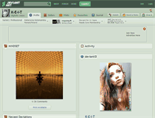 Tablet Screenshot of k-e-i-t.deviantart.com