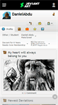 Mobile Screenshot of danielabdu.deviantart.com