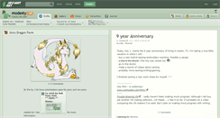 Desktop Screenshot of modesty.deviantart.com