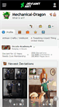 Mobile Screenshot of mechanical-dragon.deviantart.com