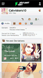 Mobile Screenshot of catwiskers10.deviantart.com