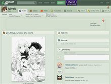Tablet Screenshot of lyllvelt.deviantart.com