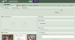 Desktop Screenshot of miss-anini.deviantart.com