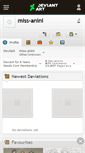 Mobile Screenshot of miss-anini.deviantart.com