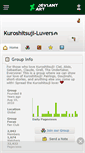 Mobile Screenshot of kuroshitsuji-luvers.deviantart.com
