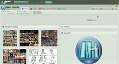 Desktop Screenshot of islam-henetar.deviantart.com