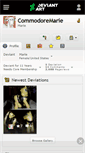 Mobile Screenshot of commodoremarie.deviantart.com