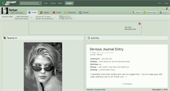 Desktop Screenshot of fortun.deviantart.com