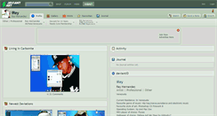 Desktop Screenshot of irey.deviantart.com