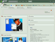 Tablet Screenshot of irey.deviantart.com