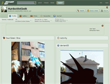 Tablet Screenshot of murdoc6is6god6.deviantart.com