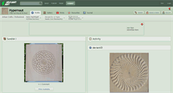 Desktop Screenshot of hypernaut.deviantart.com