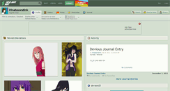 Desktop Screenshot of hinatasoratink.deviantart.com