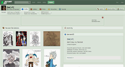 Desktop Screenshot of dmc-fc.deviantart.com