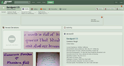 Desktop Screenshot of bandgeek135.deviantart.com