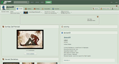 Desktop Screenshot of dnmn89.deviantart.com
