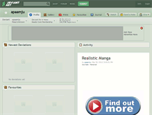 Tablet Screenshot of apaamju.deviantart.com