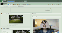 Desktop Screenshot of delanor.deviantart.com