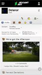 Mobile Screenshot of delanor.deviantart.com