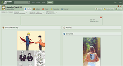 Desktop Screenshot of mandy-chan831.deviantart.com
