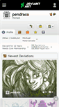 Mobile Screenshot of pendraco.deviantart.com