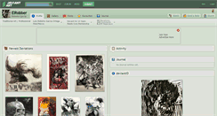 Desktop Screenshot of elrobber.deviantart.com