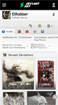 Mobile Screenshot of elrobber.deviantart.com