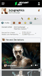 Mobile Screenshot of jujugraphics.deviantart.com
