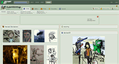 Desktop Screenshot of dudewithwings.deviantart.com