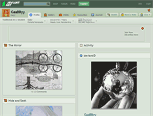 Tablet Screenshot of gaabbyy.deviantart.com