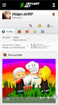 Mobile Screenshot of hidan-ahrp.deviantart.com
