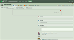Desktop Screenshot of darkaquastar.deviantart.com