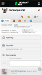 Mobile Screenshot of darkaquastar.deviantart.com