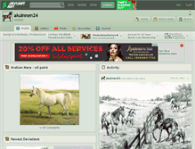 Tablet Screenshot of akuinnen24.deviantart.com