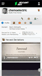 Mobile Screenshot of chemoelectric.deviantart.com
