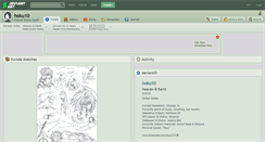 Desktop Screenshot of hoku10.deviantart.com