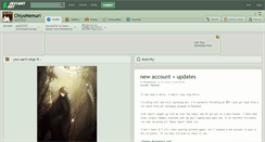 Desktop Screenshot of chiyonemuri.deviantart.com