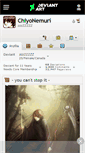 Mobile Screenshot of chiyonemuri.deviantart.com