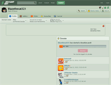 Tablet Screenshot of blazethecat321.deviantart.com